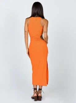 Princess Polly Louie Midi Dress Orange -Princess Polly Sales Store 433A7033 1800x 3ca36db5 ed22 45b7 be4d 10f36b71aa96