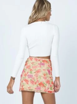 Princess Polly Winslow Mini Skirt Cream -Princess Polly Sales Store 4 3cfbe7da e82d 4e63 93cc a592a076d013