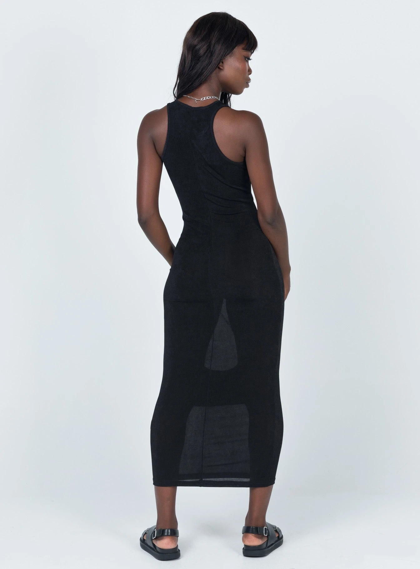 Everlast Midi Dress Black 5 Everlast Midi Dress Black - Image 5