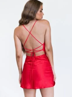 Celena Mini Dress Red -Princess Polly Sales Store 4 703ed4d3 38d3 404a b4b9 1695f117c27e