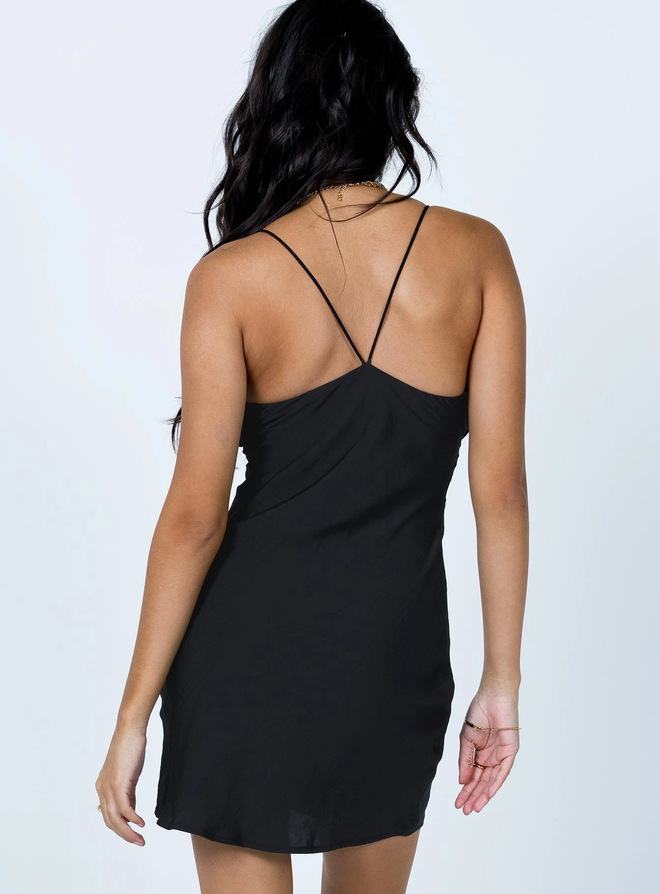 Princess Polly Jessa Mini Dress Black 5 Princess Polly Jessa Mini Dress Black - Image 5