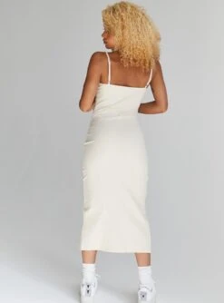 Princess Polly Muir Midi Dress Beige -Princess Polly Sales Store 4 f641ef28 5755 4838 9cf4 5301d2ef243d