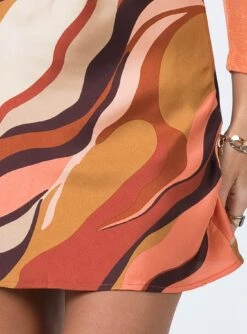 Princess Polly Desert Storm Mini Skirt Orange -Princess Polly Sales Store 5 082c2a2a 1ec0 4ddf aaeb c662644929da