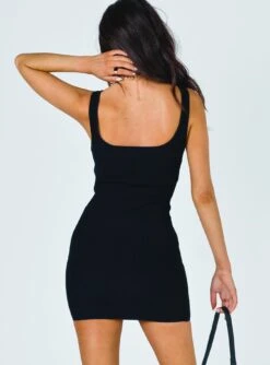 Princess Polly The Gracie Knit Mini Dress Black -Princess Polly Sales Store 5 aa7268d3 0ec7 4ee7 9a81 7830b04b9ae2