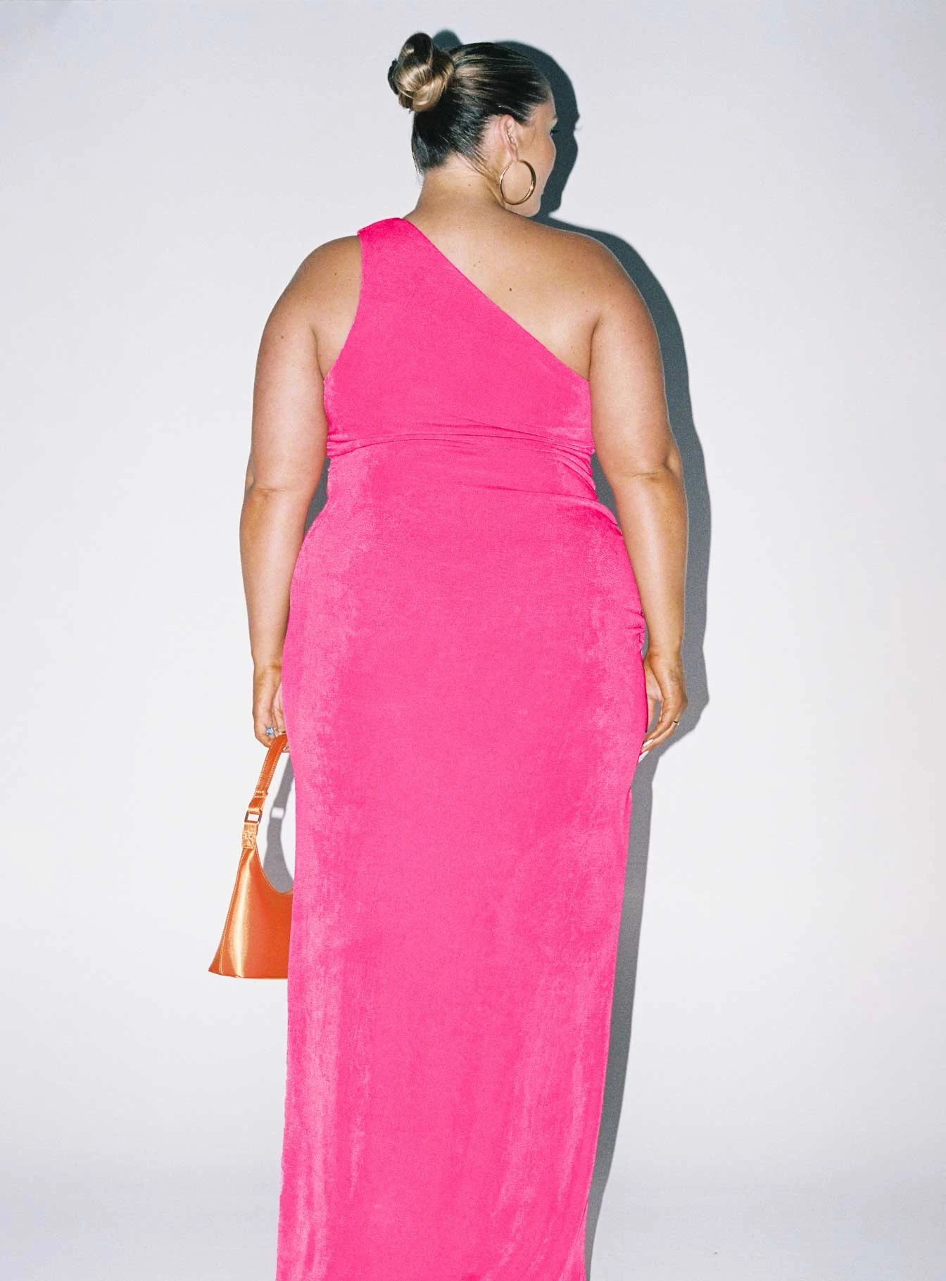 Aligned Maxi Dress Pink Curve 7 Aligned Maxi Dress Pink Curve - Image 7