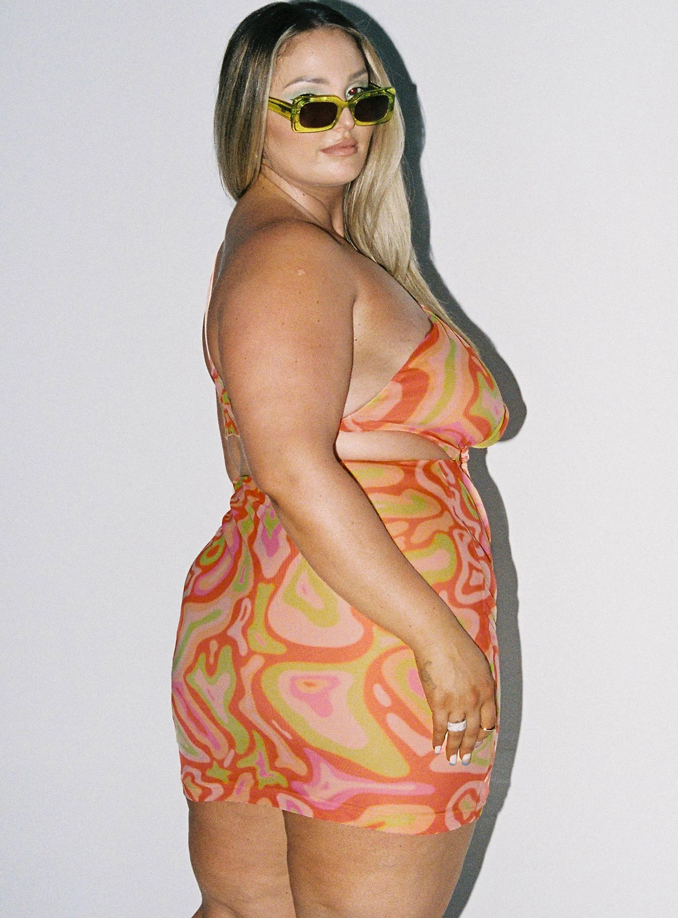 Greater Power Mini Dress Multi Curve 7 Greater Power Mini Dress Multi Curve - Image 7