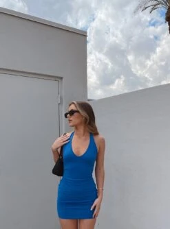 Princess Polly Kourtney Mini Dress Monday Blues -Princess Polly Sales Store KOURTNEY MINI DRESS MONDAY BLUES 366e6fe7 a6d1 4c1e b8e0 326e11a37f59