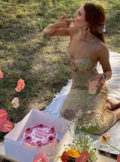 Princess Polly Down For The Ride 90's Slip Maxi Dress Multi